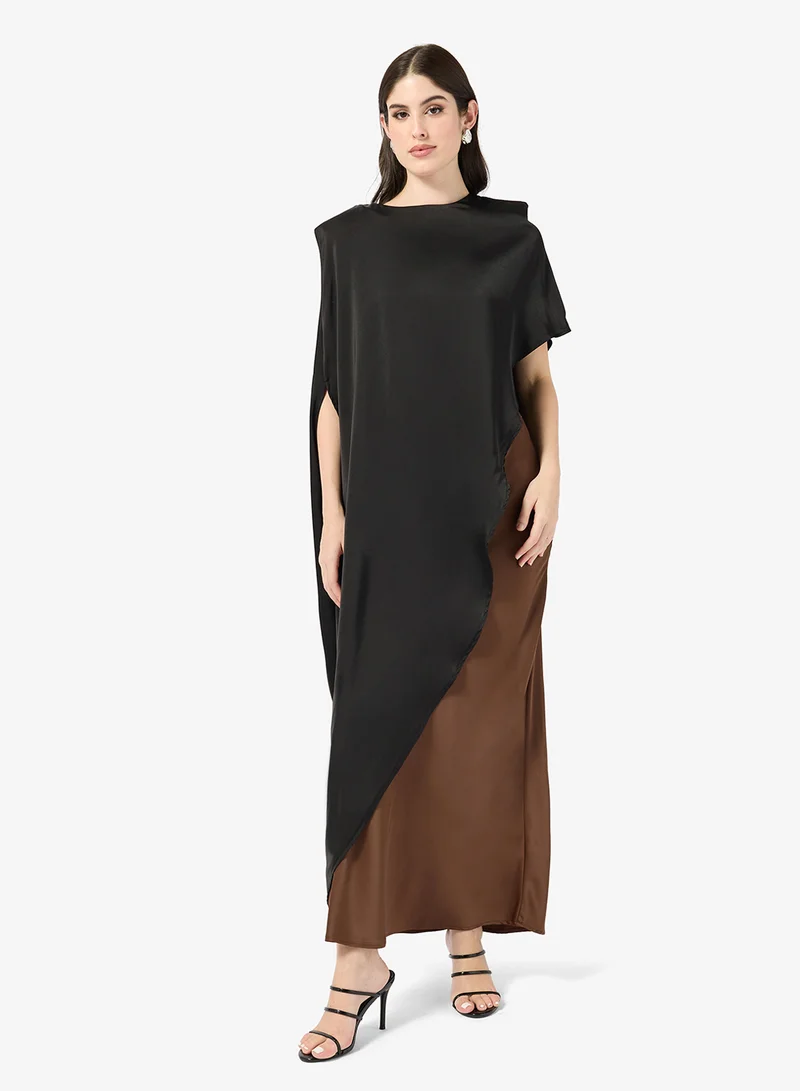 ELLA  Top With Asymmetrical Hem for Women | Best Price UAE